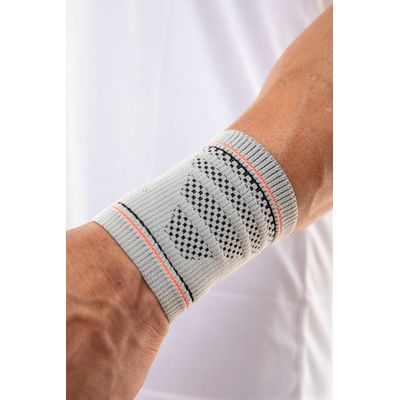 N1 Sport Protetor de Punho Training Cinza P Knit 3D com Comp