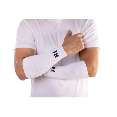 Protetor De Antebraço Slide Branco Gg Proteção Impacto
