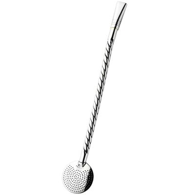 Bomba Inox Cano Torcido Chupeta Dupla Bojo Redondo Cano De 8mmx23Cm