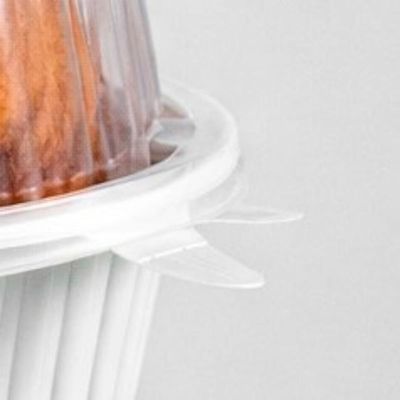 100un Embalagem Plástica para Frango G101 Branco Galvanotek