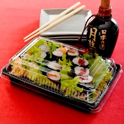 100un Embalagem Oriental GO915 800ml Preto Galvanotek