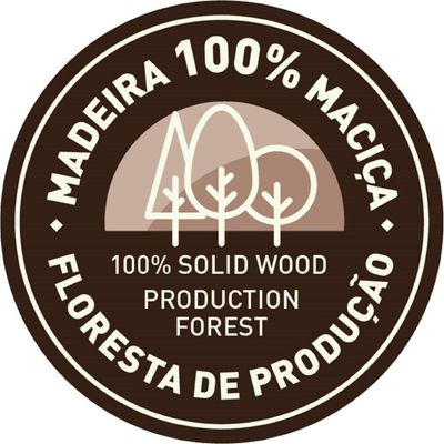 Painel Floreira Tramontina em Madeira Maciça 100 x 56 cm
