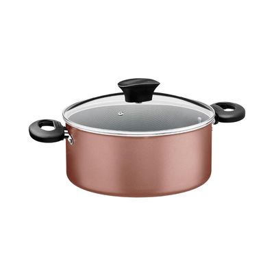 Kit Cozinha Tramontina Michigan 10 Peças em Alumínio Starflon Max Siena Natural