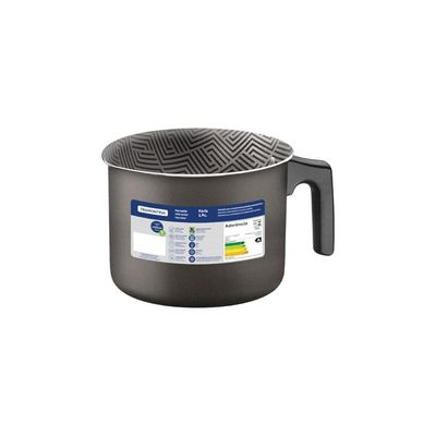 Fervedor Tramontina Paris em Alumínio Antiaderente Starflon Grafite 14 cm 1,9 L