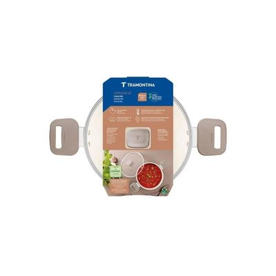 Caçarola Tramontina Veronese Alumínio e Cerâmica Bege 20cm 2,6 L