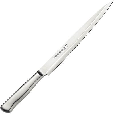 Faca Yanagiba Tramontina Diamond 9' Aço Inox para Sushi Sashimi Comida Japonesa Cozinha
