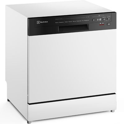 Lava-Louça Electrolux 8 Serviços Programa Lava e Seca 50 min, Branco - LB08E Branco / 110V