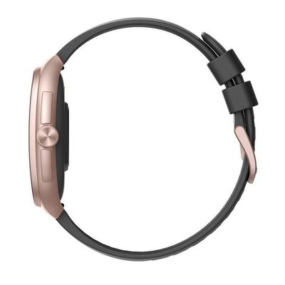 Smartwatch Unissex Lince Fusion com Pulseira em Borracha Preto Rosê LSWUQPI003