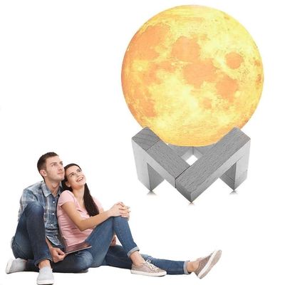 Umidificador Smart Tech Lua Purificador com Luz LED 3 Cores 5V Branco