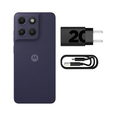 Celular Smartphone Motorola Moto G17 128GB Tela 6,7'' Android 15 Roxo