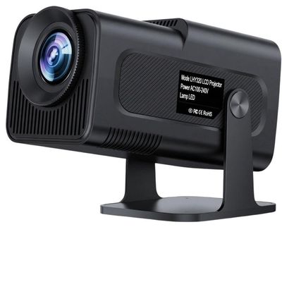 Projetor Smart MDM Hy320 Android com Bluetooth Tela Gigante Keystone Automática Preto