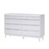 Cômoda 9 Gavetas Laca Branco em Madeira 150x43x92 cm Marin