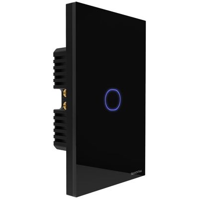 Interruptor Touch Smart Tramontina 1 Canal Controle Remoto Via Celular Bivolt Preto
