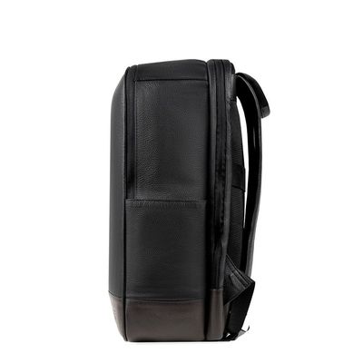 Mochila de Couro Masculina Pub Preta Bagaggio U / Preto