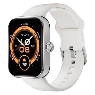 Smartwatch Haylou HF011 Tela AMOLED 1.4 Monitoramento Saúde Bateria 360 Dias Prata