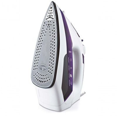 Ferro A Vapor Mondial F-40 Ferro A Vapor-220v-branco/lilás 220V