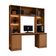 Mesa Gamer com Estante Multimóveis Smart MP6097 5 Prateleiras Amadeirado