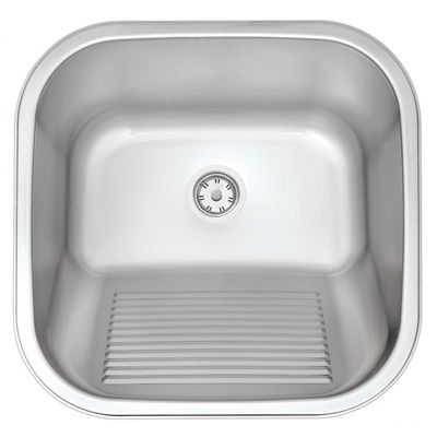 Tanque Tramontina Hera 25 L em Aço Inox Acetinado 40 x 40 cm OUTLET