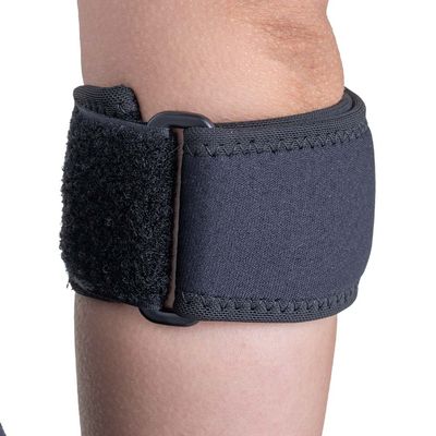 Par de Tennis Elbow Dellamed Ajustável com Neoprene unico / Preto