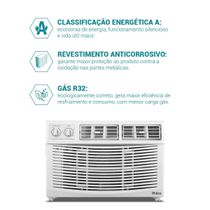 Ar-Condicionado Philco Janela 10000BTUs Frio PAJ10FA