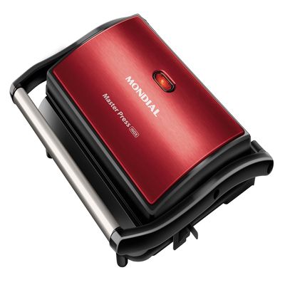 Master Press Inox Mondial Vermelho 1000W PG-01-RC-CL 220V