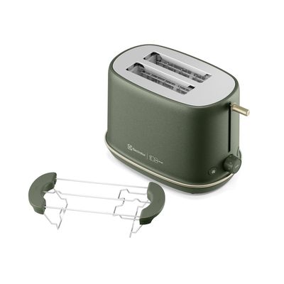 Torradeira Elétrica Electrolux Verde Linha 100 anos Celebre Sensações (TOP75) 127V
