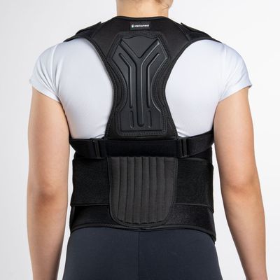 Corretor Postural Ergonômico Largo Ortho Care Dellamed unico / Preto