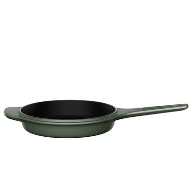 Frigideira de Ferro Fundido Esmaltado Electrolux 26cm verde Linha 100 Anos Celebre Preparos