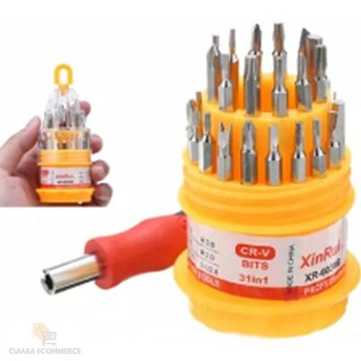 Kit Ferramenta Jogo Com 31 Chaves Mini Kit De Ferramentas