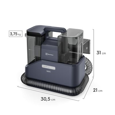 Extratora de Sujeira Portátil Electrolux 1800W Azul AcquaBoost Clean (ESC10) 220V