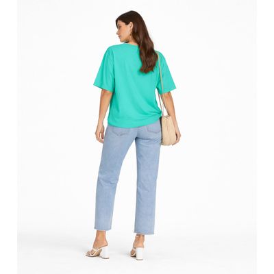Blusa Feminina Com Mangas Amplas Infinita Cor Verde M / Verde