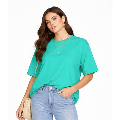 Blusa Feminina Com Mangas Amplas Infinita Cor Verde M / Verde
