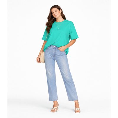 Blusa Feminina Com Mangas Amplas Infinita Cor Verde M / Verde