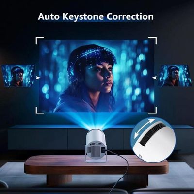 Projetor HY300 Portátil Smart Android 11 4K Ultra HD HDMI Wi-Fi Bluetooth