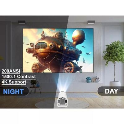Projetor HY300 Portátil Smart Android 11 4K Ultra HD HDMI Wi-Fi Bluetooth