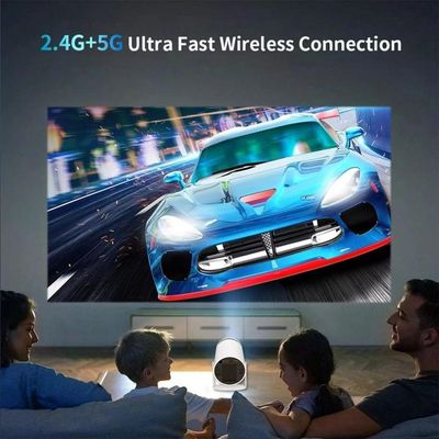 Projetor HY300 Portátil Smart Android 11 4K Ultra HD HDMI Wi-Fi Bluetooth