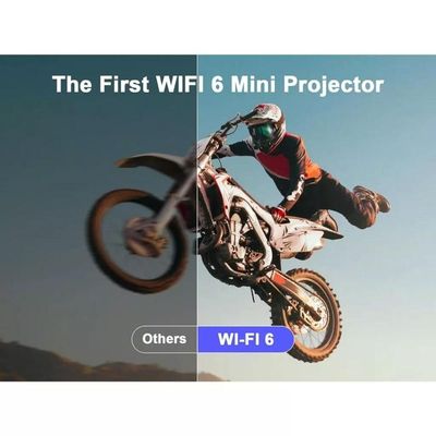 Projetor HY300 Portátil Smart Android 11 4K Ultra HD HDMI Wi-Fi Bluetooth