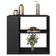 Aparador Opala Buffet Decorativo 1 Prateleira Caemmun Preto