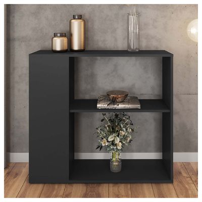Aparador Opala Buffet Decorativo 1 Prateleira Caemmun Preto