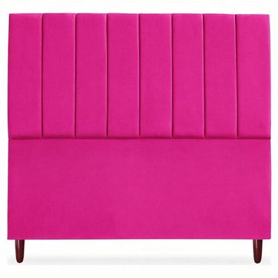 Cabeceira De Cama Box Carla Casal Queen 160 Cm Oxford Rosa Pink Eli Móveis E Decoração
