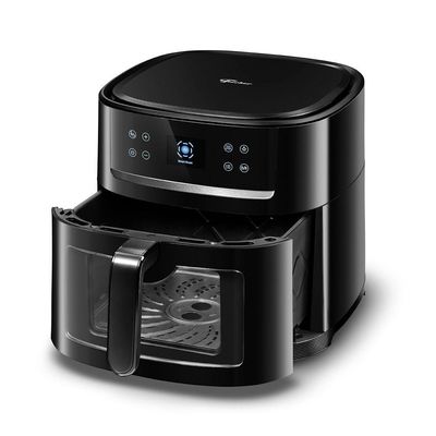 Fritadeira Air Fryer Fischer Smart 8L 1700W Sensor Smart com Visor Preto 110V