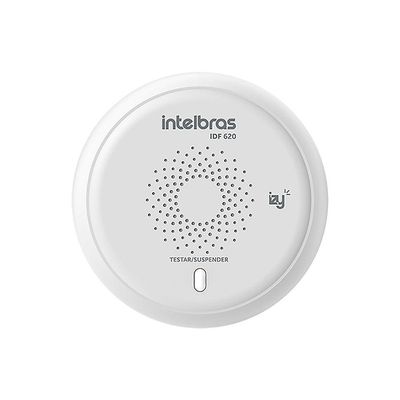 Detector de Fumaça Smart IDF 620 com Alarme Sonoro Intelbras