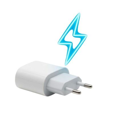 Fonte Usb-C MDM para Smartphone Power Delivery Branco com 2 Cabos