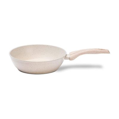Frigideira Alta de Indução Sirius Ceramic Life Antiaderente 24cm 2,3L Brinox Vanilla