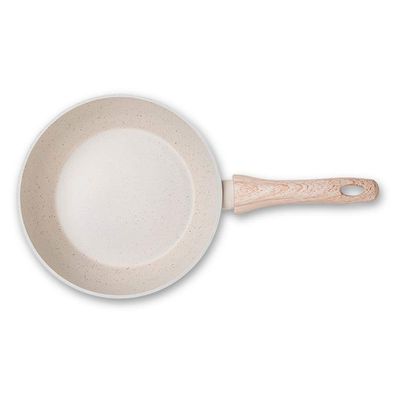 Frigideira Alta de Indução Sirius Ceramic Life Antiaderente 24cm 2,3L Brinox Vanilla