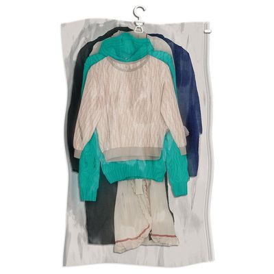 Organizador a Vácuo para Cabide Euro Home 120 x 70 cm Transparente