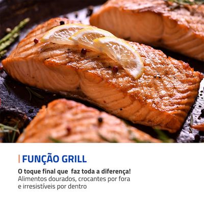 Forno Elétrico 52L Family Grill Inox Mondial Branco/Inox 1800W - FRN-52-WI 220V
