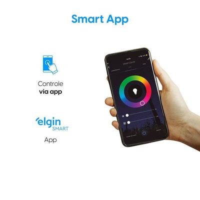 Fita Led Smart Rgb 5m Wifi Compatível com Alexa e Google Home Ip44 Elgin