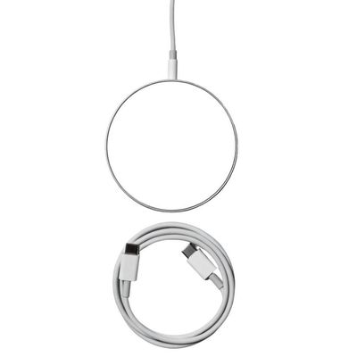 Carregador Wireless MDM para Smartphone com Indução 15W Compacto Branco