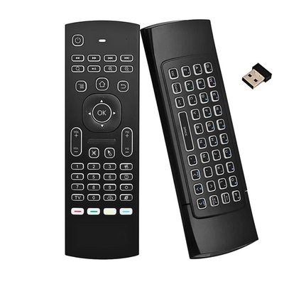 Controle Air Mouse Altomex com Teclado Qwerty para Smart Tv e Pc Conexão 2.4GHz Preto